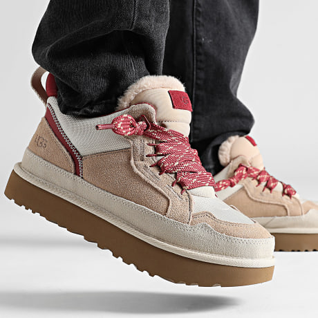 UGG - Baskets Lowmel 1170750 Driftwood Biking Red