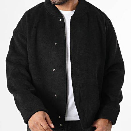 Fins de Séries - Knopfjacke A21 Schwarz