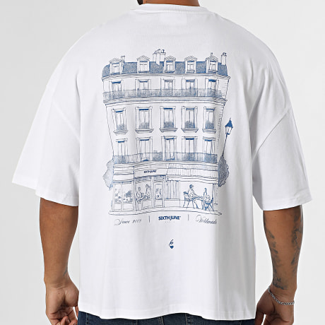 Sixth June - Camiseta Oversize Grande 851 Blanca