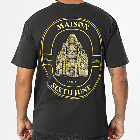Fins de Séries - Tee Shirt 718 Preto Dourado