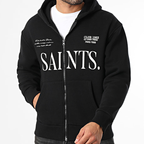 Classic Series - Sweat Zippé Capuche 634 Noir