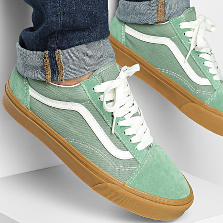 Vans - Zapatillas Old Skool 00D9Y Goma Verde