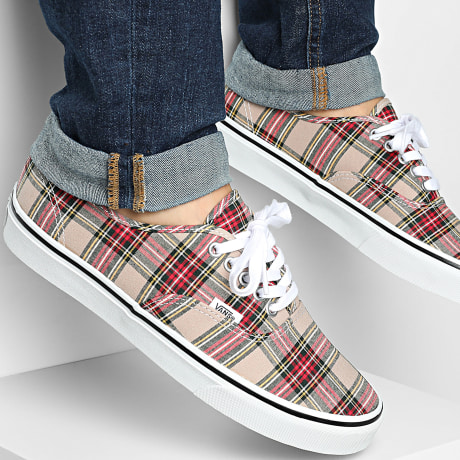 Vans - Baskets Authentic 00EGA Plaid Tan