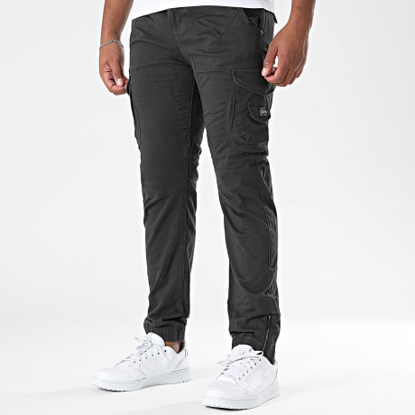 Deeluxe - Pantalón Cargo Slim Garden 05V7050M Gris Antracito