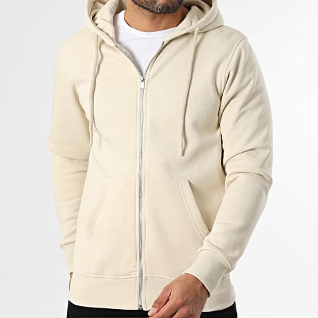 Classic Series - Sweat Zippé Capuche 508 Beige