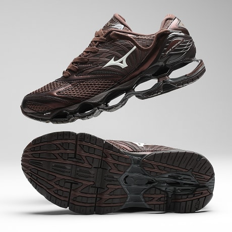 Mizuno - Baskets Wave Prophecy LS D1GA2511 Black Chicory Coffee