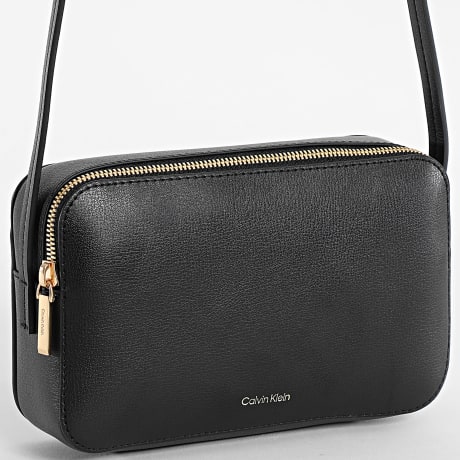 Calvin Klein - Handtasche Damen Fail Logo Elongated Camera 3276 Schwarz