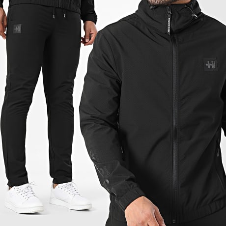 Helvetica - Co-ord Set Trainingspak Stroke Zwart