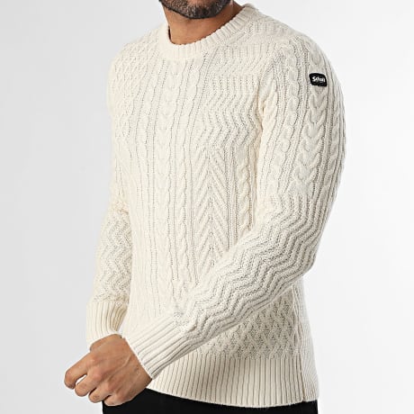 Schott NYC - Pull Keth 1 Beige Clair