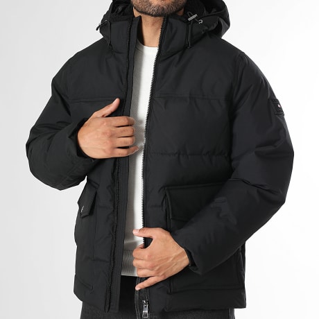 Tommy Hilfiger - Parka con capucha Rockie Utility Hooded 7125 negro