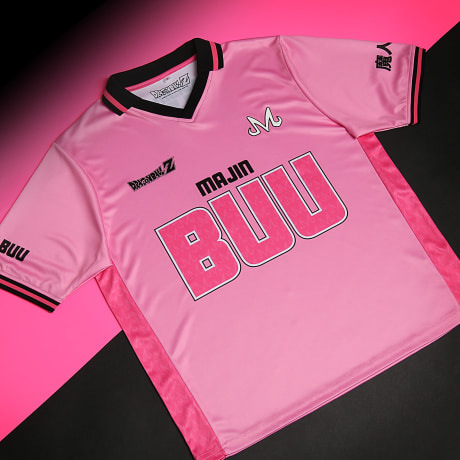Dragon Ball Z - Maillot Lifestyle Collector Cuello V Majin Buu Rosa