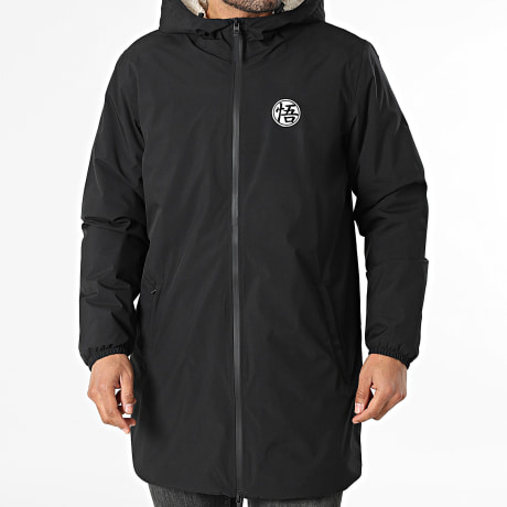 Dragon Ball Z - Parka Sherpa Capuche Patch Goku Noir