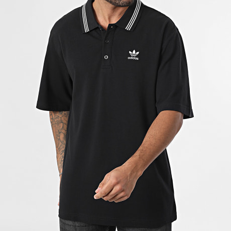 Adidas Originals - Polo Corte Suelto JW5897 Negro
