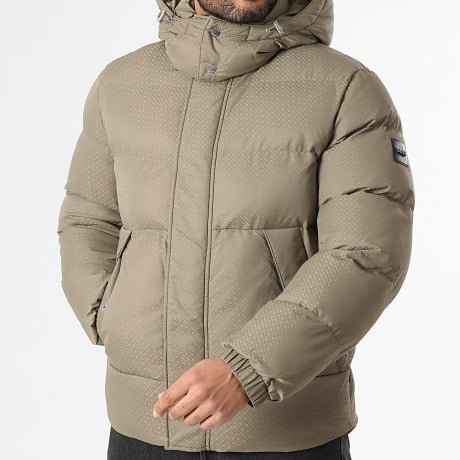 BOSS - Gevoerde Jas Met Capuchon Corbinian 5 50548727 Donker Beige