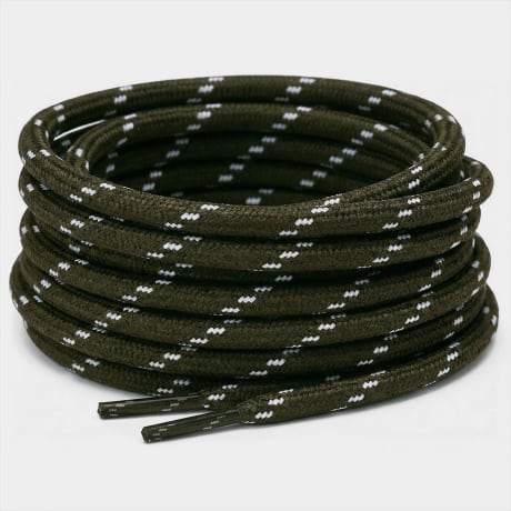 Classic Series - Round Trek Shoelaces 5mm Khaki Green