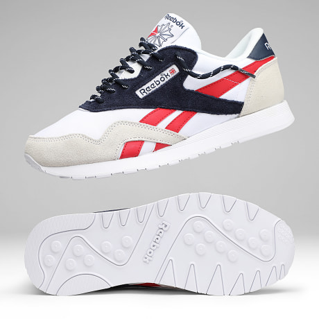 Reebok - Sneaker Classic Nylon 100209146 White Vector Navy Prince Red X SUPERLACED