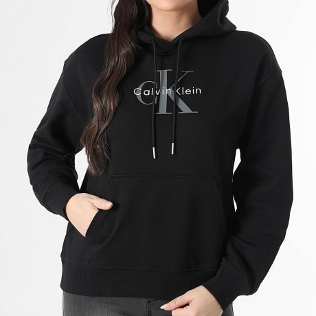 Calvin Klein - Hoodie Women E221G Black