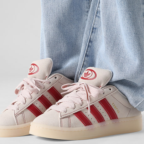 Adidas Originals - Baskets Femme Campus 00s W IH4249 Wonder Quartz Team Victory Red Gold Metallic