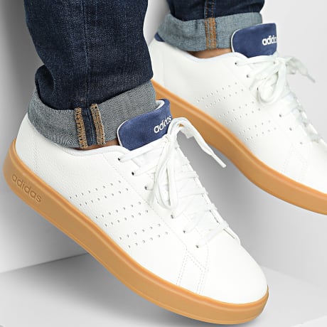 Adidas Sportswear - Baskets Advantage 2.0 IH4266 Core White Dark Blue