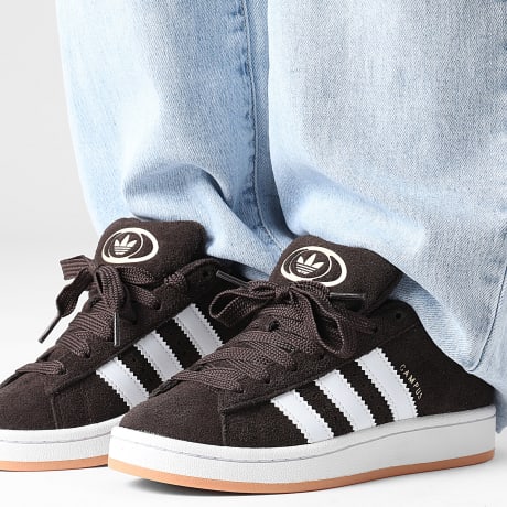 Adidas Originals - Zapatillas Mujer Campus 00s J JP9566 Aurora Café Calzado Blanco Gum 2