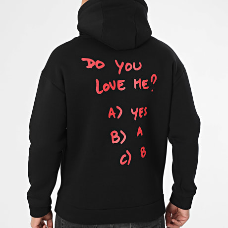 ADJ - Sweat Capuche 076 Noir