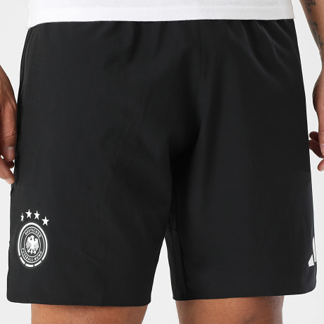 Adidas Sportswear - Short Jogging Foot Allemagne JZ9329 Noir