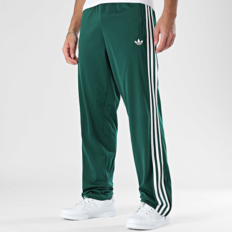 Adidas Originals - Pantalón Jogging A Bandes Firebird TP KD8317 Verde Botella Blanco