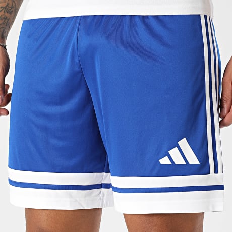 Adidas Sportswear - Short Jogging Squa 25 JH3405 Bleu Roi Blanc