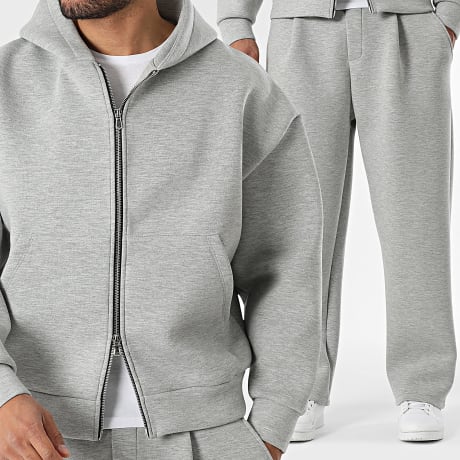 Frilivin - Chándal 872 Gris Jaspeado