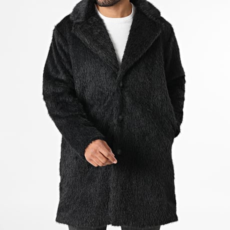 Fins de Séries - Manteau Fourrure 257 Noir