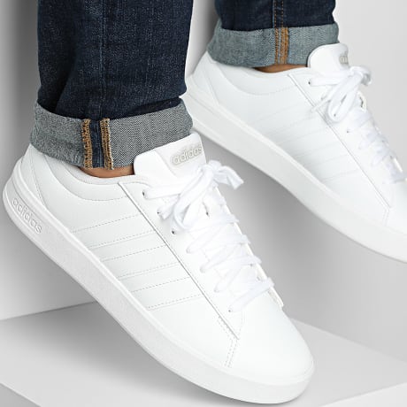 Adidas Sportswear - Baskets Lifestyle 3 Stripes White White