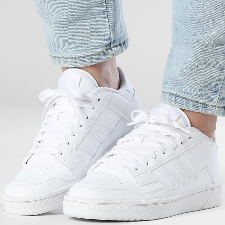 Adidas Performance - Zapatillas Mujer Basketball 3 Stripes Blanco Blanco