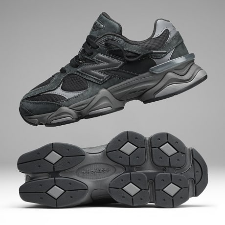 New Balance - Sneakers 9060 U906079E Black Castlerock - Ryses