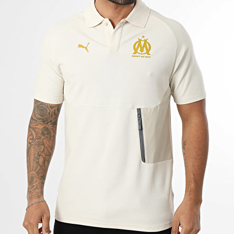 Puma - Polo Korte Mouwen OM Pumatech 781567 Beige