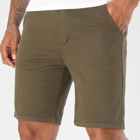 LBO - Pantalón Corto Chino 0026 Verde Kaki