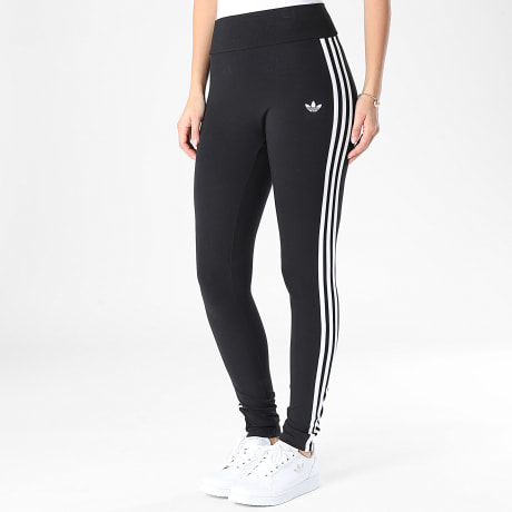 Adidas Originals - Legging Femme A Bandes 3 Stripes KD5572 Noir