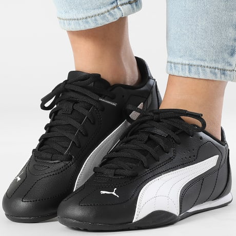 Puma - Baskets Femme Puma Catch Jr 403904 Puma Black Puma White