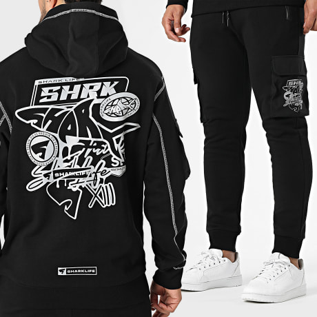 Shark Life - Ensemble De Survetement Sharkland Noir