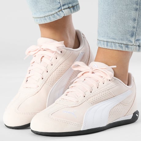 Puma - Baskets Femme Puma Replicatch SD 405097 Jasmine Flower Puma White
