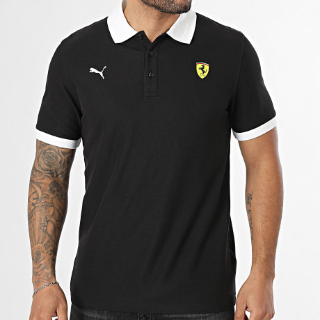 Puma - Polo Korte Mouwen Ferrari Piquet 634248 Zwart