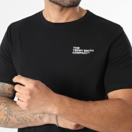 Teddy Smith - Camiseta Company 11018144D Negro