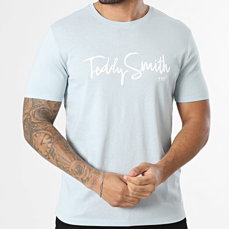 Teddy Smith - Camiseta Evry 11018171D Azul Claro