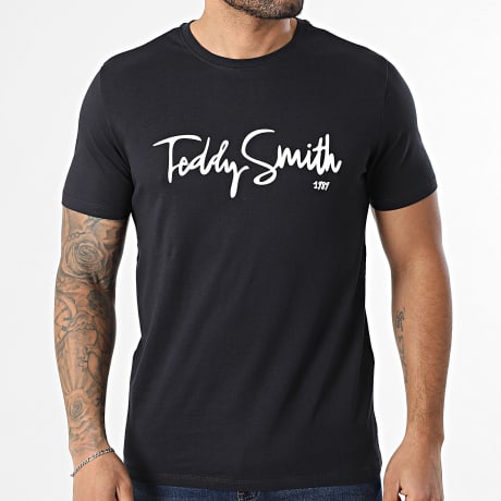 Teddy Smith - Camiseta Evry 11018171D Azul Marino Oscuro