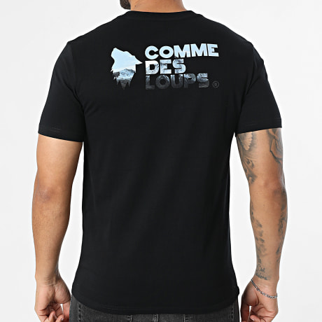 Comme Des Loups - Camiseta Pic Negro