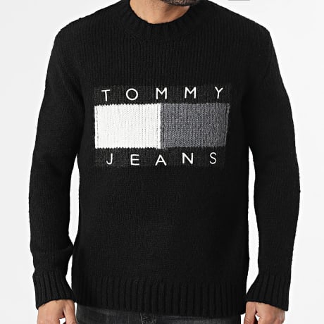 Tommy Jeans - Jersey Flag Bearer 2860 Negro
