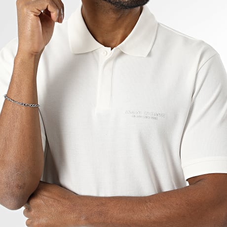 Armani Exchange - Polo Short Sleeves XM001286-AF10366 White