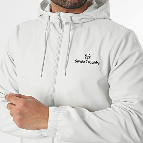 Sergio Tacchini - Veste Capuche Zippée Carson 41510 Gris