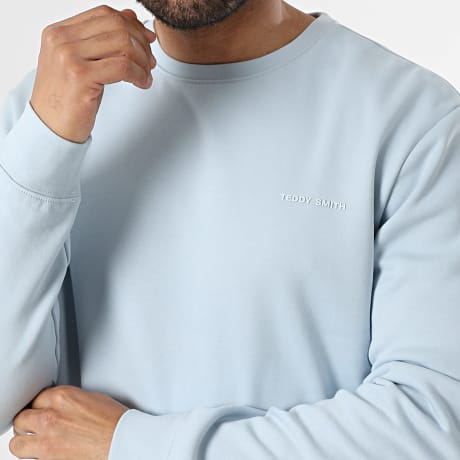 Teddy Smith - Hoodie Crewneck Nark 10816922D Lichtblauw