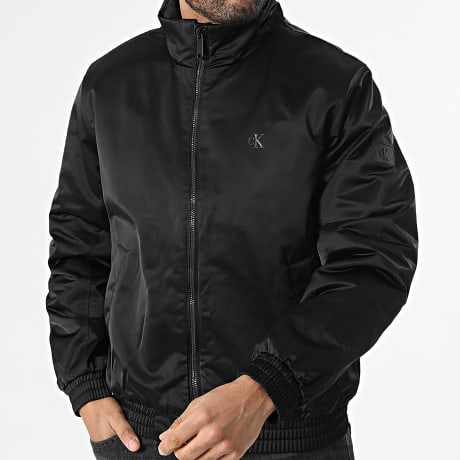 Calvin Klein - Chaqueta con cremallera 516G Negro