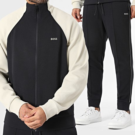 BOSS - Ensemble De Survêtement Join 50564269 Bleu Marine Foncé Beige
